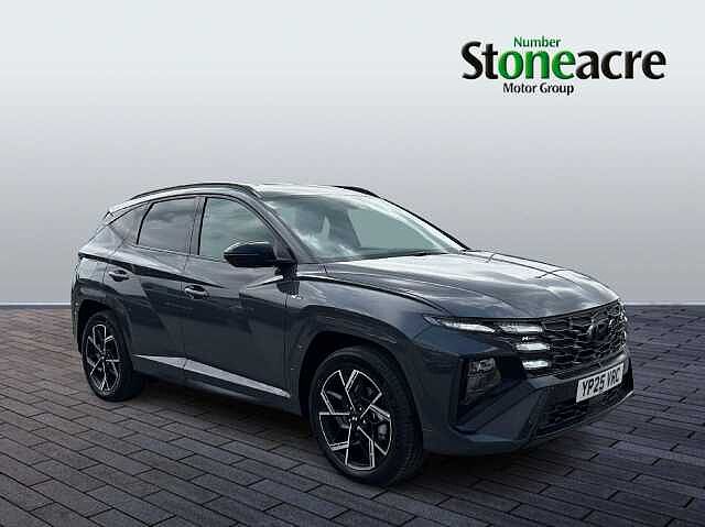 Hyundai TUCSON PLUG-IN HYBRID 1.6 T-GDi 13.8kWh N Line Auto 4WD Euro 6 (s/s) 5dr Grey