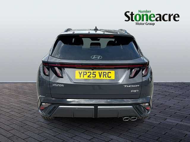 Hyundai TUCSON PLUG-IN HYBRID 1.6 T-GDi 13.8kWh N Line Auto 4WD Euro 6 (s/s) 5dr Grey