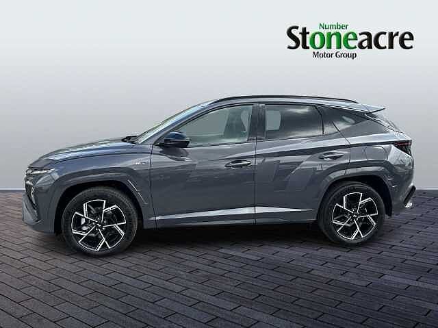 Hyundai TUCSON PLUG-IN HYBRID 1.6 T-GDi 13.8kWh N Line Auto 4WD Euro 6 (s/s) 5dr Grey