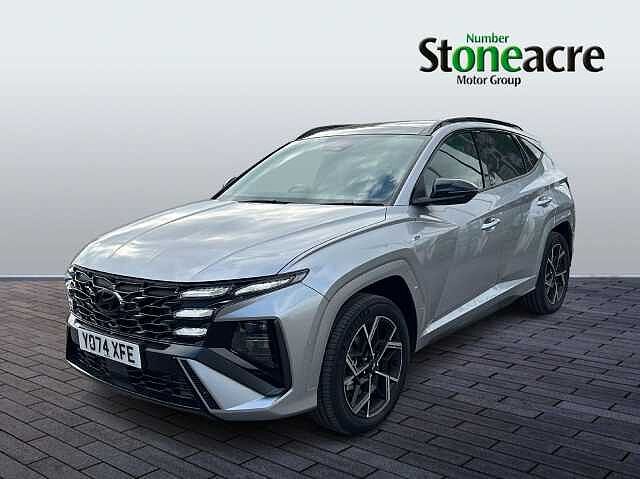 Hyundai TUCSON PLUG-IN HYBRID 1.6 T-GDi 13.8kWh N Line S Auto Euro 6 (s/s) 5dr Silver