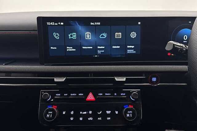 Hyundai TUCSON PLUG-IN HYBRID 1.6 T-GDi 13.8kWh N Line Auto Euro 6 (s/s) 5dr White